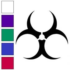 Biohazard Bio Hazard Vinyl Decal Sticker Multiple Colors Sizes 6416