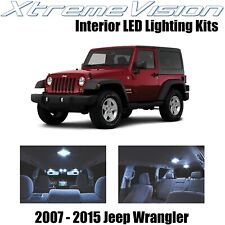 Xtremevision Interior Led For Jeep Wrangler Jk 2007-2015 5 Pcs