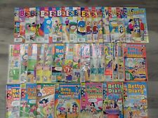 Archie Comics Betty Veronica Betty And Me Bet Diary Betty And Veronica Lot