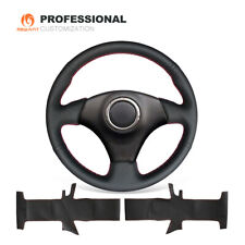 Genuine Leather Steering Wheel Cover For Toyota Rav4 Celica Matrix Mr2 Supra