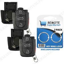 2 Shell Case For 1998 1999 2000 2001 Vw Beetle Keyless Entry Remote Car Key Fob