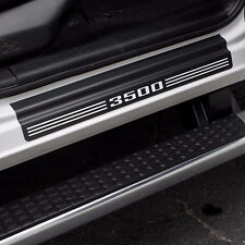 Door Sill Plate Protectors 3500 Fits Dodge Ram Truck 3500 Quad Cab 2012 - 2021