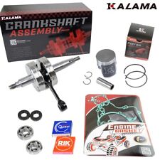 For Kawasaki Engine Rebuild Kit Kx 60 Crankshaft Piston Gaskets 1986-2003 Kx60