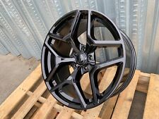 20x9 20x10 5x120 Gloss Black Staggered Wheels Fit Chevy Camaro Rs Ss Z28 Zl1