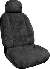 Eurow Sheepskin Car Seat Cover Protector New Xl Design Premium Pelt Gray 1 Seat