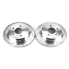 Ar8154xpr Powerstop 2-wheel Set Brake Discs Front For Ford Mustang 1993