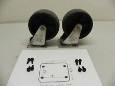 Snap-on Kra4007 Roll Cab 2 Pc Swivel Locking Casters 8 Bolts Faultless L400-5x2