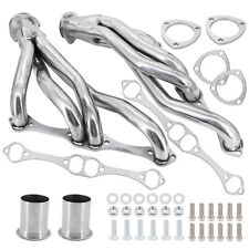Stainless Steel Shorty Manifold Header For Chevy 265-400 V8 Small Block Sbc New