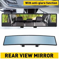 Angle View Panoramic Wide Angle Car Rear View Mirro Mirror Lens 300mm Blue