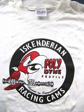 Iskenderian Poly Dyne Racing Cams T-shirt New Size Large