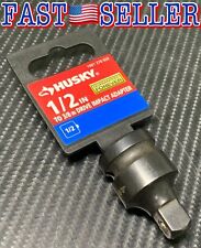 Genuine Husky 12 Female To 38 Male Drive Impact Adapter - New Fast