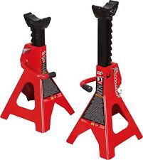 Big Red 3 Ton Torin Big Red Steel Jack Stands Double Locking 2 Pieces High
