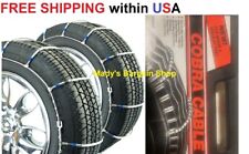 1022 Cobra Cable Chain Vehicles Truck Bus Cable Tire Chains Snow Or Ice Covered