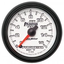 Auto Meter 7544 Phantom Ii 2 116 Electric Pyrometer Egt Gauge 0-1600 Deg. F