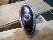 Vintage Stimsonite Duolamp Tail Lamp Light Red Blue Glass Ford Chevy Old Rat Rod