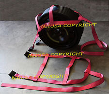 Car Basket Straps Adjustable Tow Dolly Demco Wheel Net Set Flat Hook Px2 Pink
