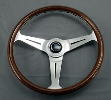 Nardi Steering Wheel Classic Wood Polished 390 Mm New 5061.39.3000 Made In Italy