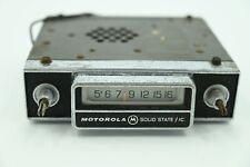 Rare Vintage 1960s Motorola Solid State Ic Car Auto Radio Model Tm298m
