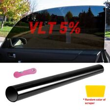 Uncut Window Tint Roll 5 Vlt 20 In 10ft Feet Home Commercial Office Auto Film