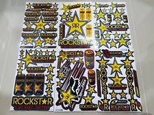 6x Rockstar Energy Sponsor Atv Racing Metal Mulisha Truck Vinyl Decals Stickers.