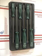 S-k Sk Tools Long Shaft Torx Driver 6 Piece Set T30 - T10 Made In France L-5943