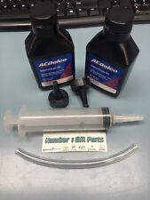 2 Genuine Gm Supercharger Oil Bottles W Syringe 4 Ounce Eaton Change Kit