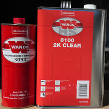 Wanda 8100 500201 Automotive Clear Coat Kit 1 Gallon 41 Mixing. Akzo