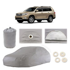 Fits Toyota Highlander 5 Layer Car Cover Fit Outdoor Water Proof Rain Snow Sun