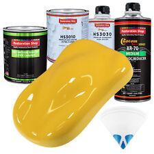 Boss Yellow Premium Quart Kit Low Voc Urethane Basecoat Car Auto Paint Kit