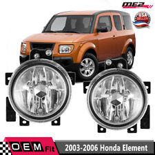 For Honda Element 03-06 Factory Replacement Fog Lights Wiring Kit Clear Lens