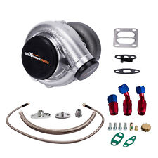 Universal T70 Turbo Oil Feed Drain Line Kit T3 Flange 500hp For 2.0-3.0l Engine