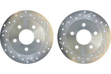 Rear Pair Stoptech Disc Brake Rotor For 1994-2004 Ford Mustang 44286