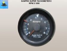 Sunpro Sun Pro Super Tach Ii Ii Tachometer Rpm X 1000 Gauge