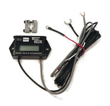 Diesel Tachometer Hour Meter With 6mm Transducer To Track Total Engine Run Time