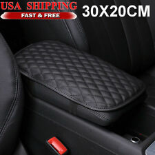 Car Armrest Pad Cover Pu Leather Center Console Box Cushion Protector Universal