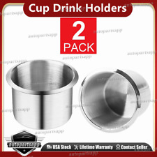 For Car Boat Truck Marine Camper Rv Universal Stainless Steel Cup Drink Holders