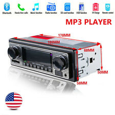 Us 4 Channel Bluetooth Audio Usbfmmp3 Radio Stereo Player Dash Multi-function