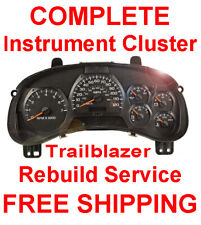 2002-2009 Chevy Trailblazer Speedometer Instrument Gauge Cluster Panel Repair