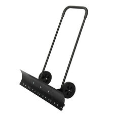 Snow Shovel With Wheels 39 Wide Snow Plow Shovel Snow Pusher Angle Adjustable