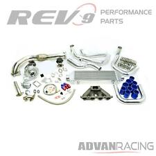 Rev9 Tck-003 T3t4 Turbo Kit Starter Pack For Honda D15d16 Sohc Motor Civic