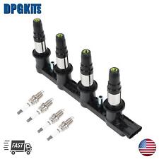 Ignition Coil Pack Spark Plug For 11-15 Chevrolet Cruze Sonic Aveo5 1.8l Uf620