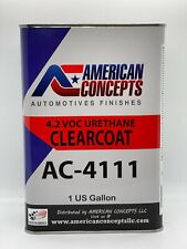 High Quality Automotive Urethane Clearcoat Kit Ac-4111 41 Gallon W Hardener