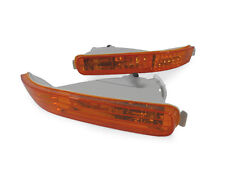 Depo Jdm Style All Amber Front Bumper Signal Lights For 1992-1993 Honda Accord
