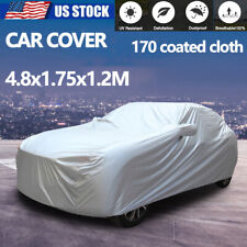 Full Car Cover For Outdoor Sun Dust Scratch Rain Snow Uv Waterproof Breathable L