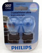 Philips Crystal Vision Ultra Light 3057 277w Two Bulbs Brake Stop Stock Lamp