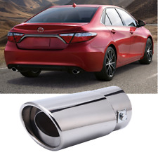 Stainless Steel Chrome Rear Exhaust Pipe Tail Muffler Tip For Toyota Camry Le