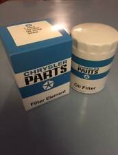 New 1964-1971 Dodge Or Plymouth A-body Blue And White Mopar Engine Oil Filter