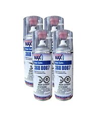 4 Pk Spraymax 2k Clear Coat Satin 3680067 Spray Can - Auto Paint Repair