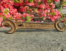 Antique Wrench Wrenches Rare Ollectible Tool Craftsman Open End Wrench Usmt 20s