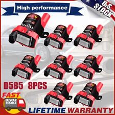 8x D585 Ignition Coil Spark Plug Pack For Chevy Silverado Gmc Ls13 4.85.36.0l